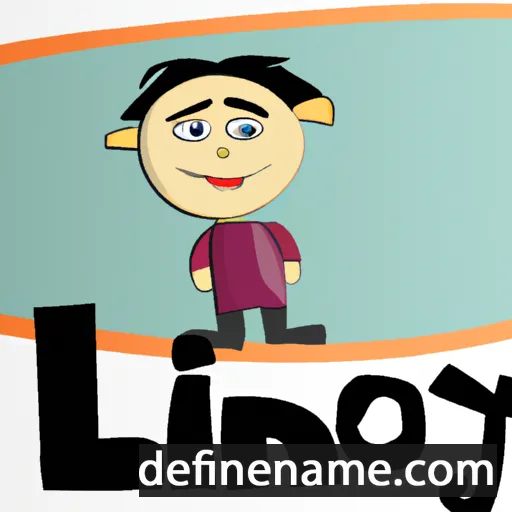 cartoon of the name Linoy