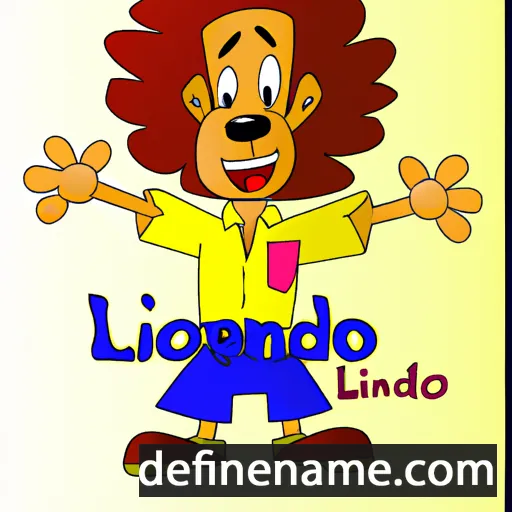 cartoon of the name Lionardo