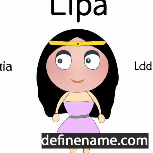 Lipa cartoon