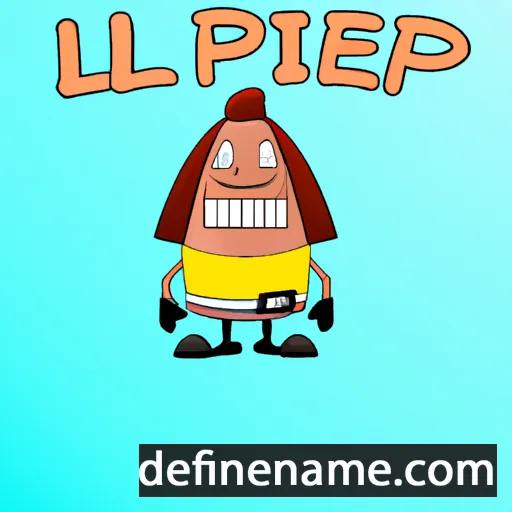 Lipèfile cartoon