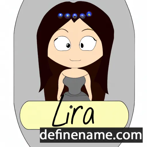 cartoon of the name Lira