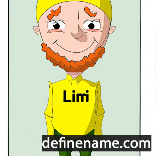 cartoon of the name Lirim