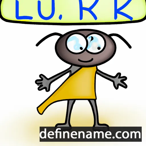 cartoon of the name Lirkku