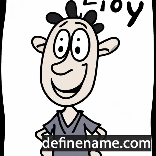 cartoon of the name Liroy