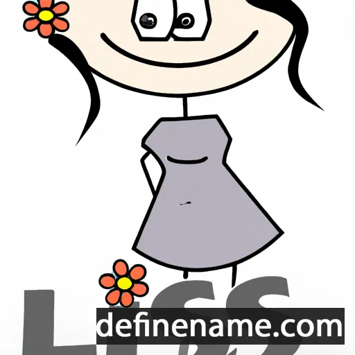 cartoon of the name Lis