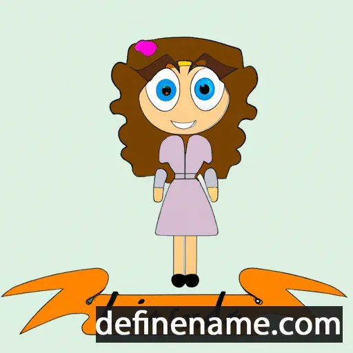 cartoon of the name Lisandra