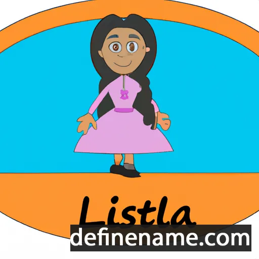 cartoon of the name Lisbeta