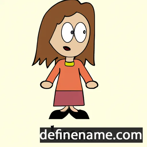 cartoon of the name Lisea