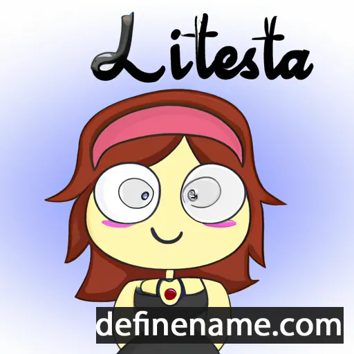 cartoon of the name Lisetta