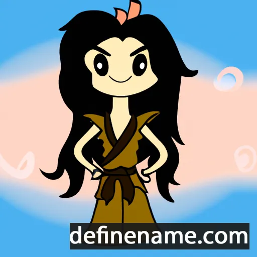 cartoon of the name Lishi