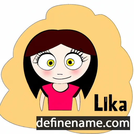 Liska cartoon