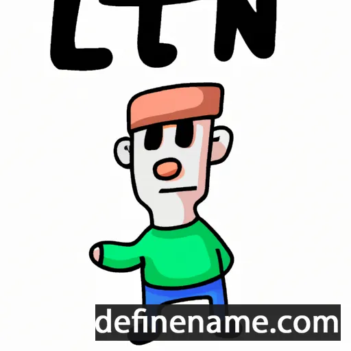 cartoon of the name Liten