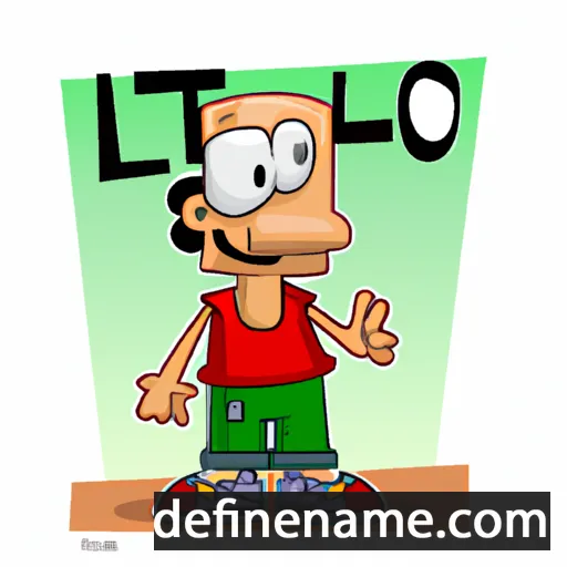 cartoon of the name Lito