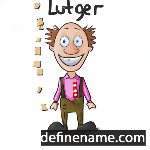 cartoon of the name Liutger