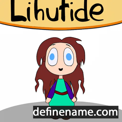 cartoon of the name Liuthilde