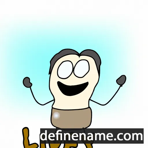 cartoon of the name Lively