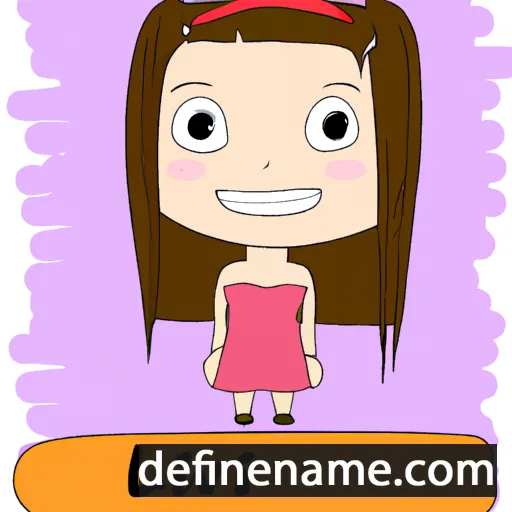 cartoon of the name Livi