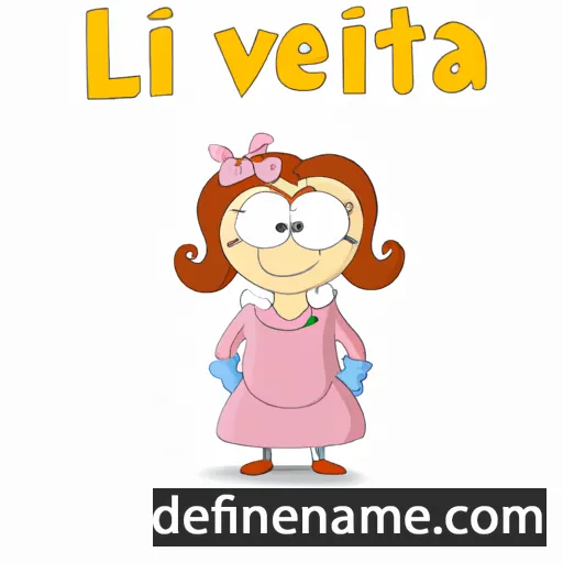 Livietta cartoon