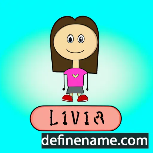 Livijana cartoon