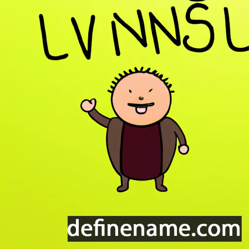 cartoon of the name Livinus