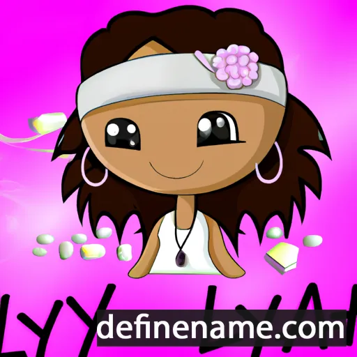 Liyah cartoon