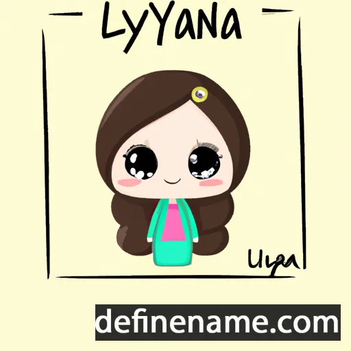 Liyana cartoon