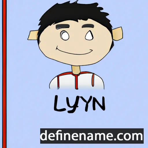 cartoon of the name Liyun