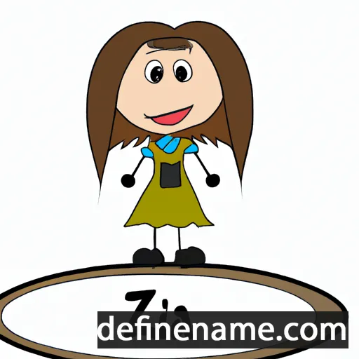 cartoon of the name Liza