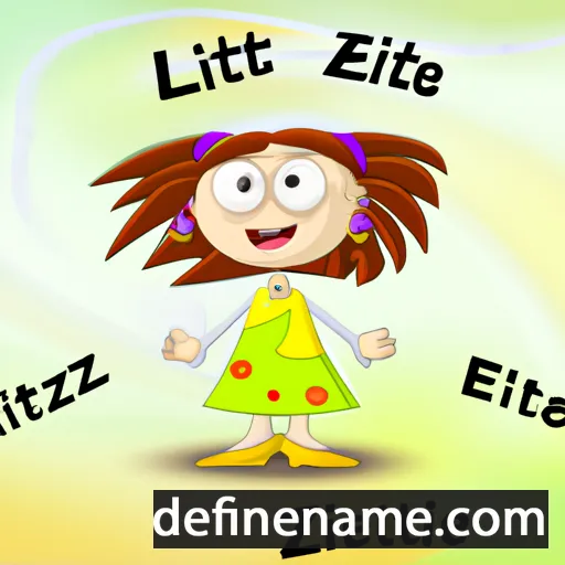 Lizbet cartoon