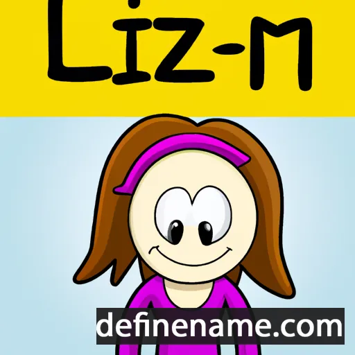 Lizemijn cartoon