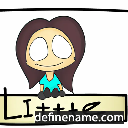 cartoon of the name Lizett