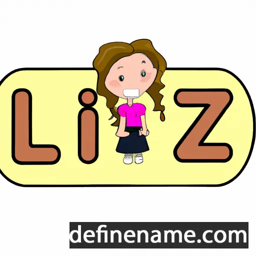 Lizzi cartoon