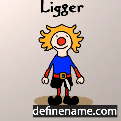 cartoon of the name Ljótgeirr