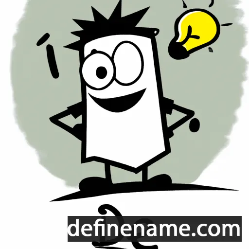 cartoon of the name Íde