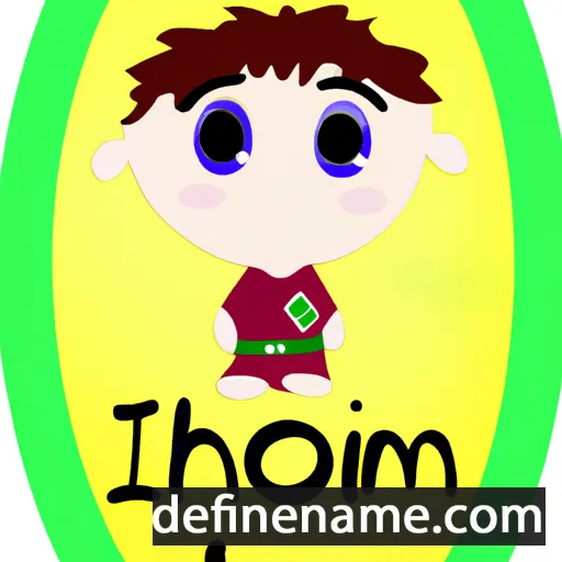 cartoon of the name Íomhar