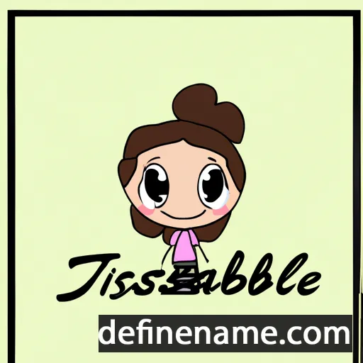 cartoon of the name Ísabella