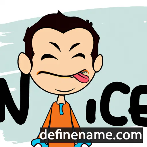 cartoon of the name İnci