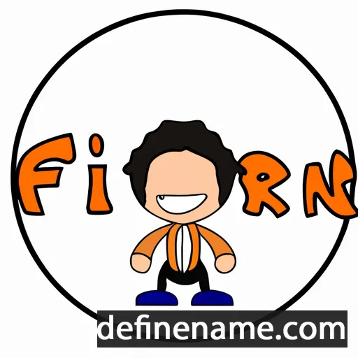 cartoon of the name İrfan