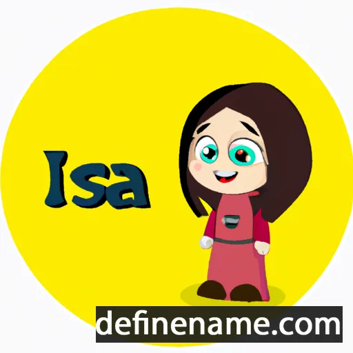 cartoon of the name İsa