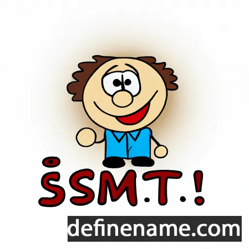 cartoon of the name İsmet