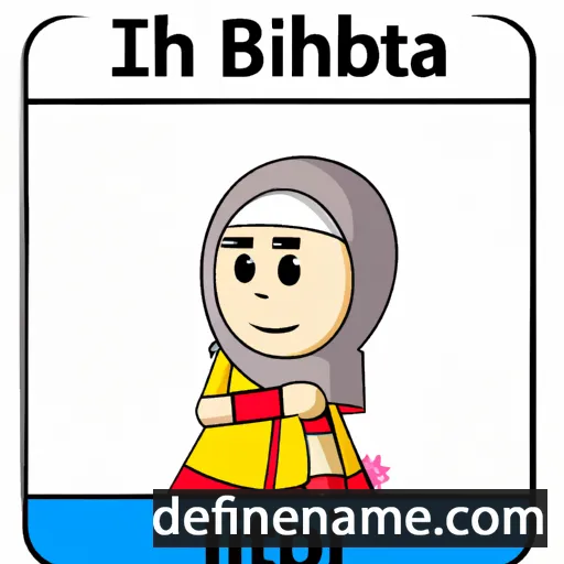 Ibtihaj cartoon