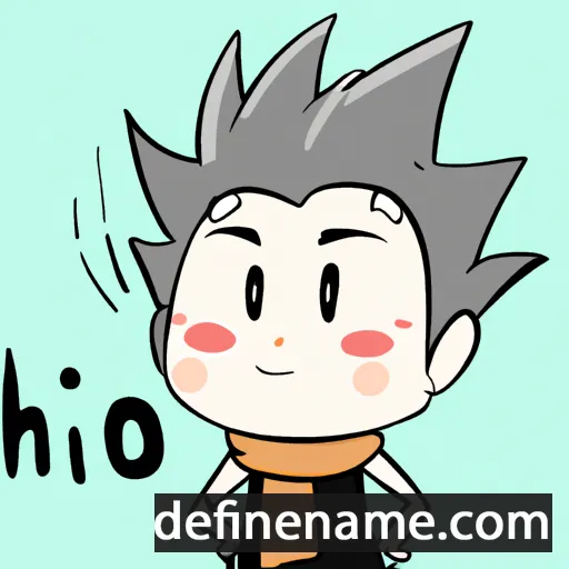 cartoon of the name Ichirō