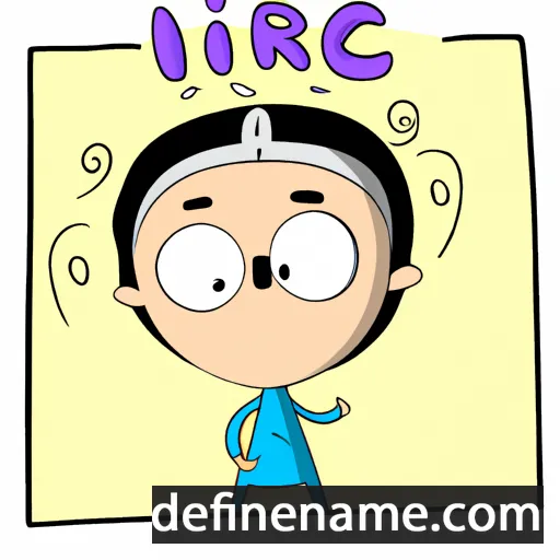 cartoon of the name Icíar