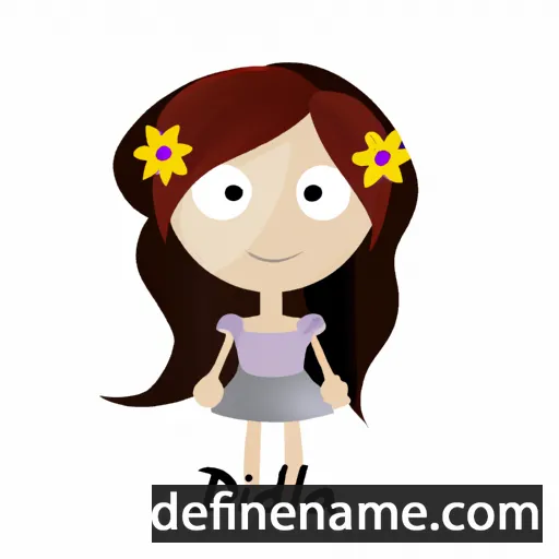 cartoon of the name Idalia