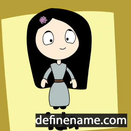 cartoon of the name Idida