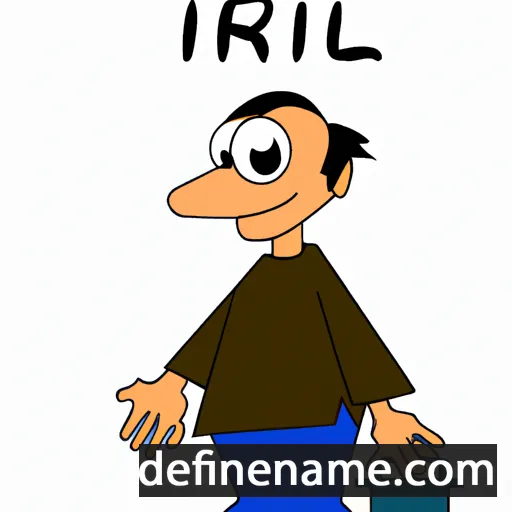 cartoon of the name Idril