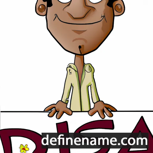 cartoon of the name Idrissa