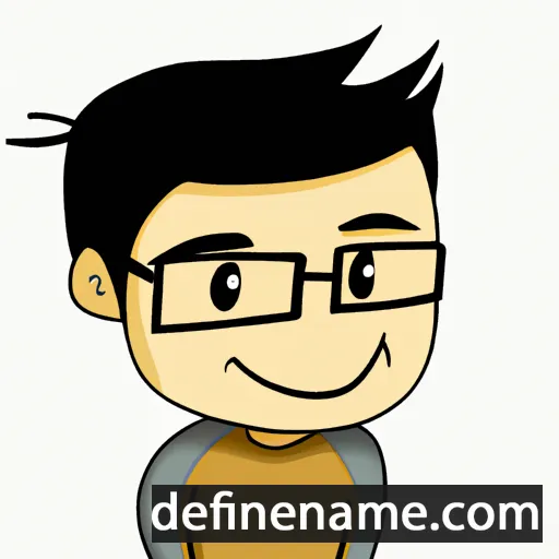 cartoon of the name Iefan