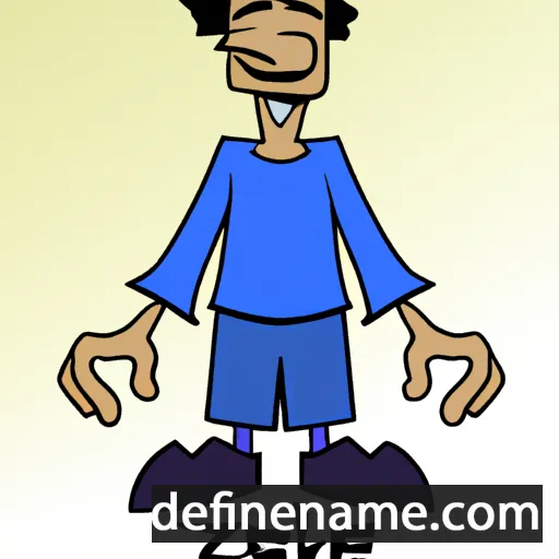 cartoon of the name Iezekiel