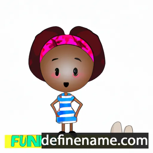 cartoon of the name Ifunanya